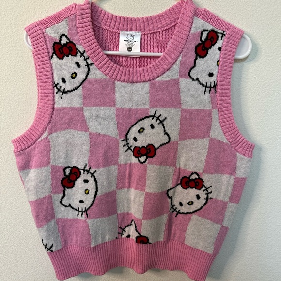 Hello Kitty | Jackets u0026 Coats | Nwt Target Hello Kitty Sweater Vest |  Poshmark